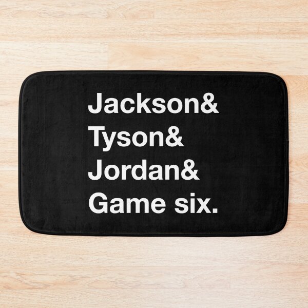 Item preview, Michael: Jackson, Tyson or Jordan? (White Text) designed and sold by Playsuit-Life.