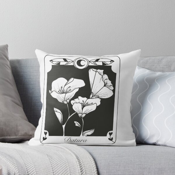 Item preview, Datura (Moonflower) Tarot Card designed and sold by Kymberley Loats.