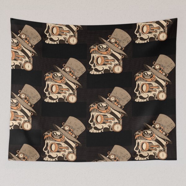 Item preview, skull steampunk  designed and sold by pirminio.