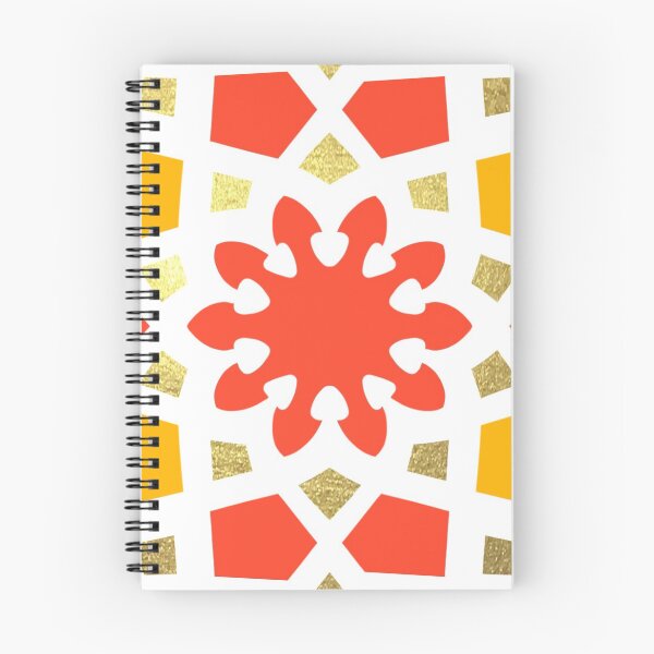 Item preview, Citrus and Gold, geometric Arabic pattern inspired by the Grand Mosque at KAUST designed and sold by CreatEVEdesign.