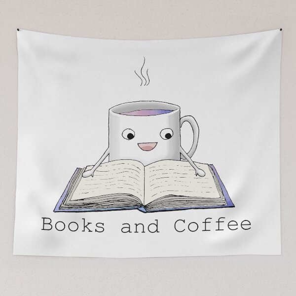 Item preview, Books and Coffee designed and sold by Sophie-Ljubicic.