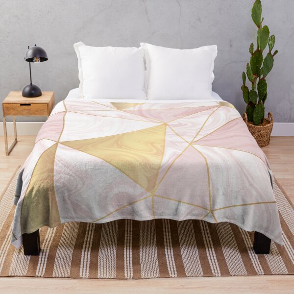Item preview, Mixed marble and gold polygon background designed and sold by Jenmag.