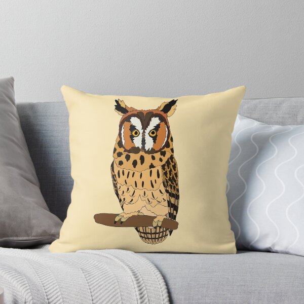 Item preview, Long-Eared Owl designed and sold by nolessjess.