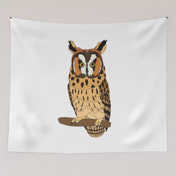 Item preview, Long-Eared Owl designed and sold by nolessjess.