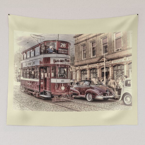 Item preview, Middleton Tram - Hand Tinted Effect designed and sold by Steve H Clark.