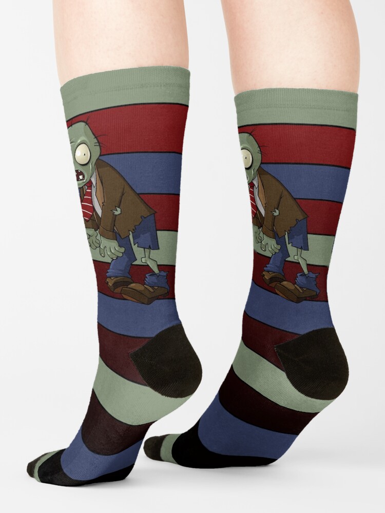 "Zombie Stripey Sox" Socks by CaffeineDrip Redbubble