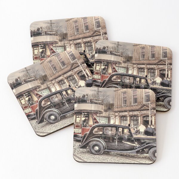 Item preview, Paisley District Tram - Hand Tinted Effect designed and sold by Steve H Clark.
