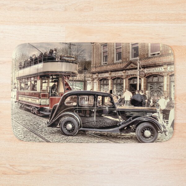 Item preview, Paisley District Tram - Hand Tinted Effect designed and sold by Steve H Clark.