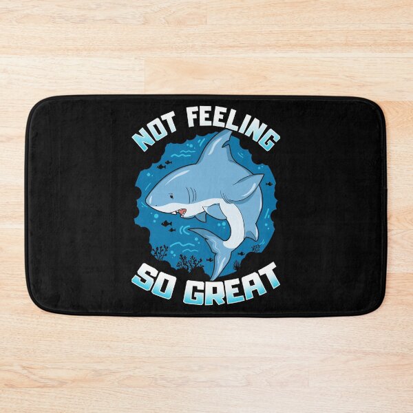Item preview, Cute & Funny Not Feeling So Great Shark Pun designed and sold by perfectpresents.