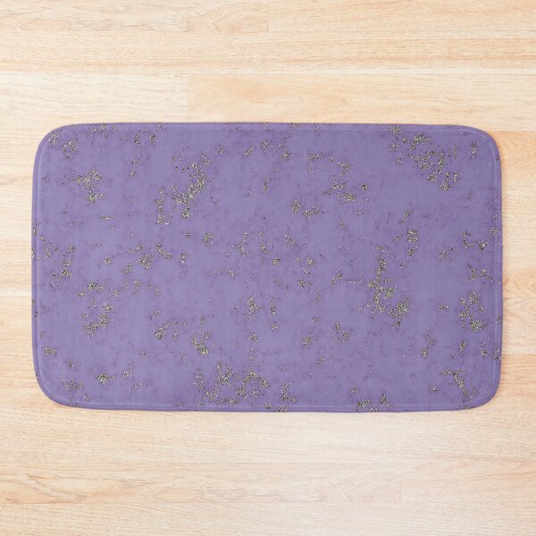 Item preview, Silver Glitter on Mystic Violet Marble designed and sold by BloomCatB.
