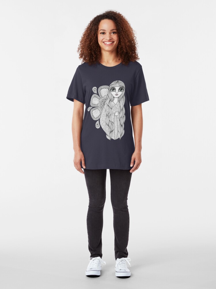 Alternate view of Sunshine Girl Slim Fit T-Shirt