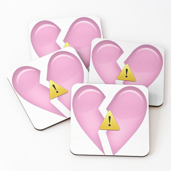 Item preview, Broken Heart Warning designed and sold by SerpentSkyArts.