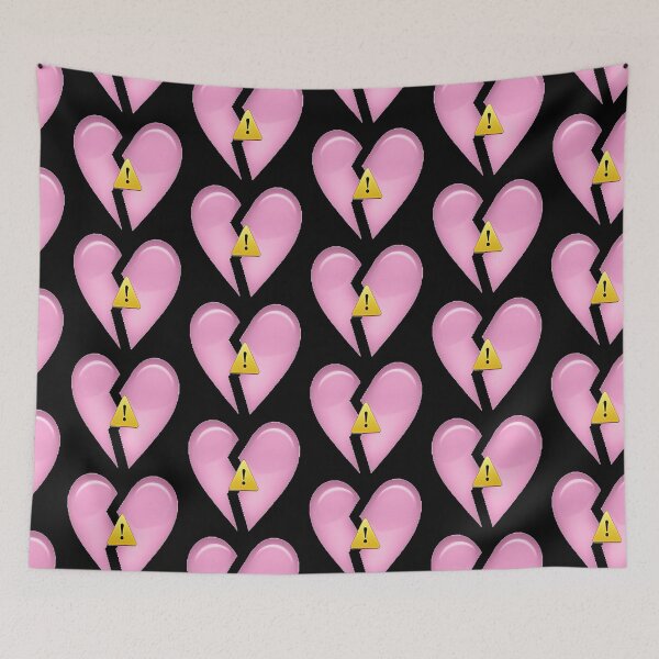 Item preview, Broken Heart Warning designed and sold by SerpentSkyArts.