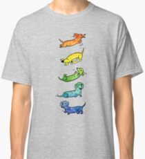 Watercolor Dachshunds Classic T-Shirt