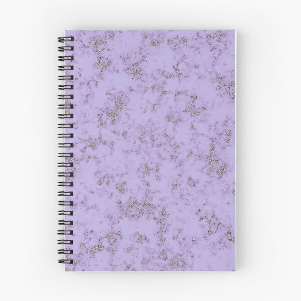 Item preview, Silver Glitter on Pastel Violet Marble designed and sold by BloomCatB.