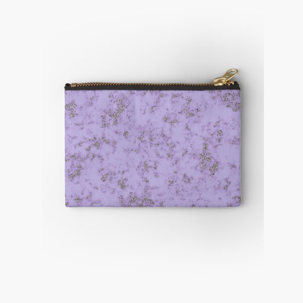 Item preview, Silver Glitter on Pastel Violet Marble designed and sold by BloomCatB.