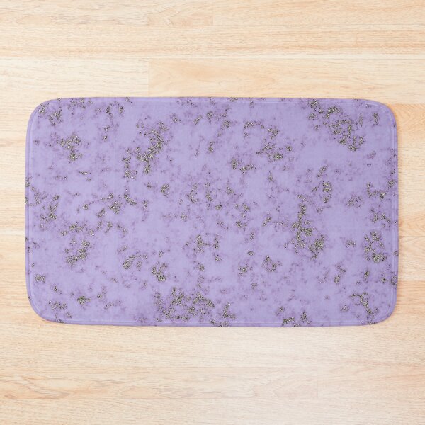 Item preview, Silver Glitter on Pastel Violet Marble designed and sold by BloomCatB.