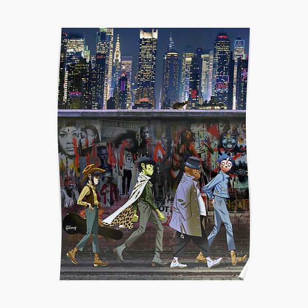 GORILLAZ Poster