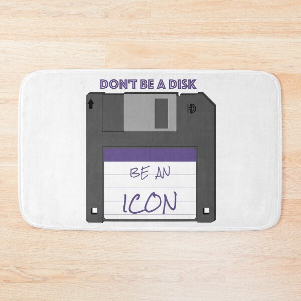 Item preview, Don't be a disk, be an icon designed and sold by DavidASmith.