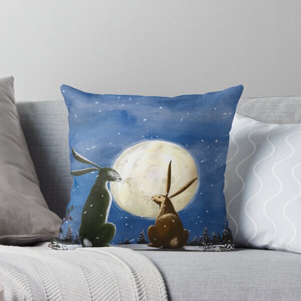 Item preview, Hares and Moon designed and sold by WingedFoxDesign.