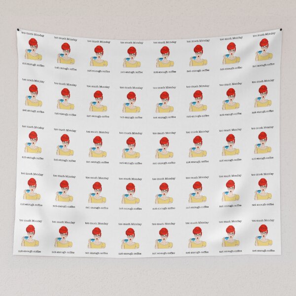 Item preview, Not Enough Coffee - Red Hair designed and sold by polkadotwhiskey.