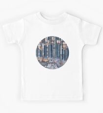 Owl Forest Kids Tee