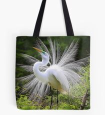 Great White Egret Tote Bag