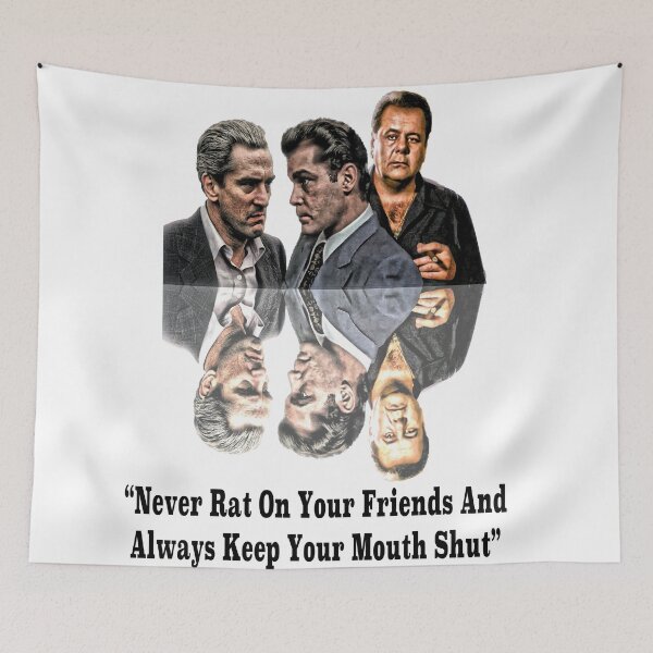 Item preview, Nunca ratas a tus amigos - Goodfellas designed and sold by Scott Bradley Musgrave.
