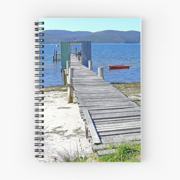 Item preview, Jetty, Carnarvon Beach, Tasmania, Australia designed and sold by Margaret  Hyde.