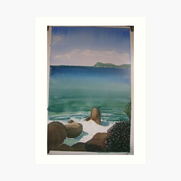 Little Waterloo Bay (March 2011) Art Print