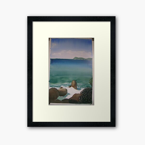 Little Waterloo Bay (March 2011) Framed Art Print