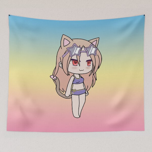 Item preview, Gacha Life Cute Gacha Neko Girl Karin in swimsuit  designed and sold by uwu-kitty.