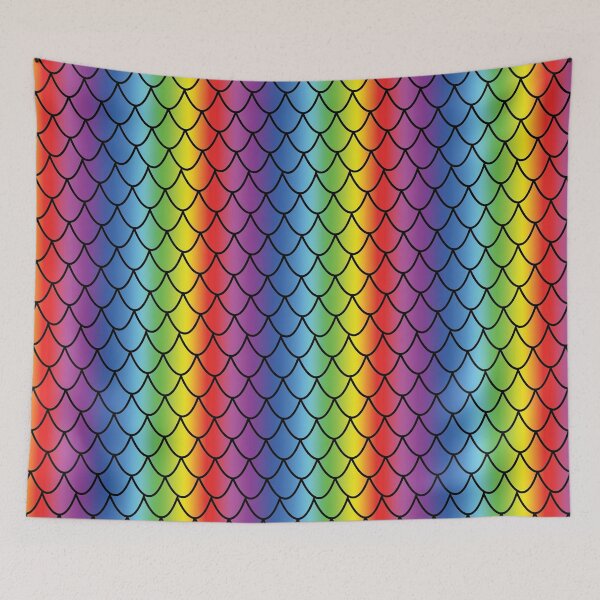 Item preview, Rainbow scales designed and sold by EvieWoj.