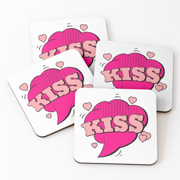 Item preview, Kiss you! Speech bubble for comic lovers designed and sold by Katakata.