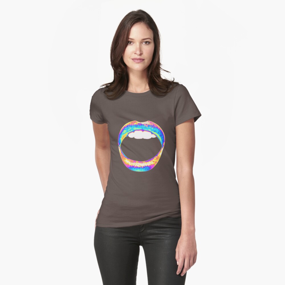 Item preview, Fitted T-Shirt designed and sold by dinaaaaaah.