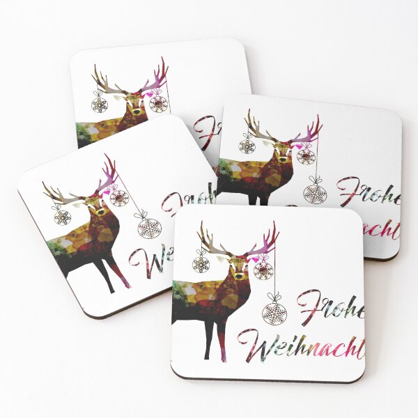 Item preview, Merry Christmas deer 3 designed and sold by Ute Bivona.