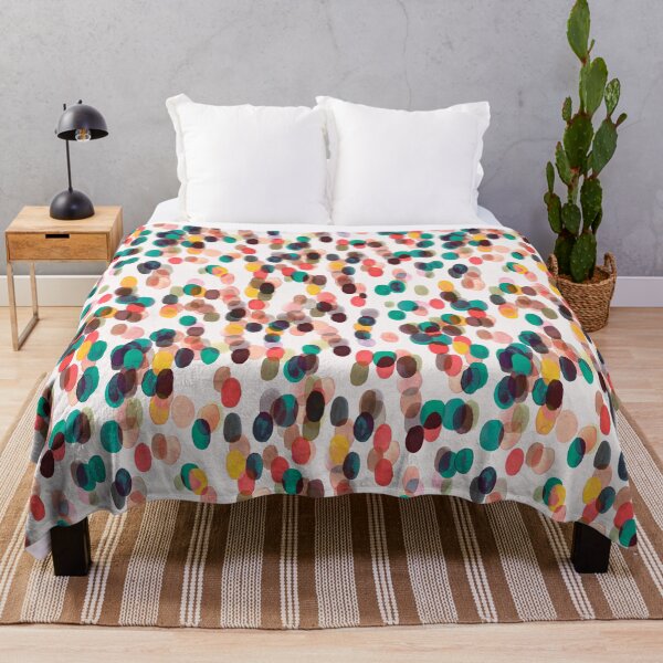 Item preview, Tropical rain dots - Orange green yellow designed and sold by ninoladesign.