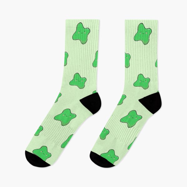 Item preview, Happy green slime designed and sold by AmalieT.