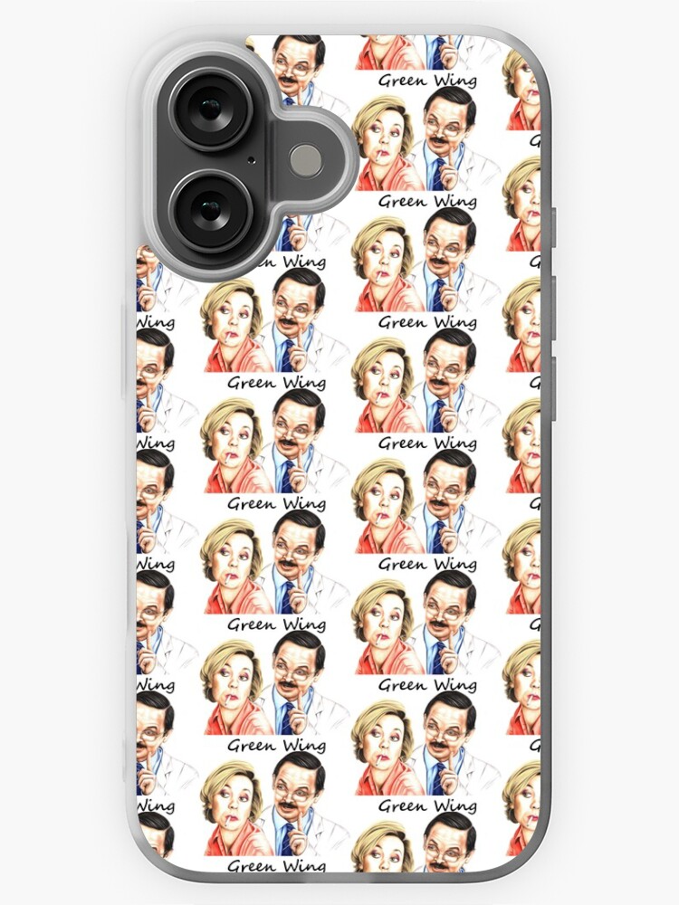 Green Wing's tragic lovers iPhone Case - Main Image