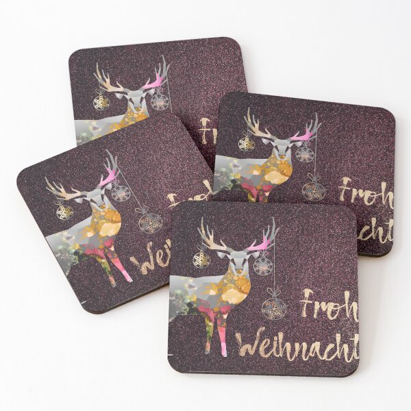 Item preview, Merry Christmas deer 4 designed and sold by Ute Bivona.