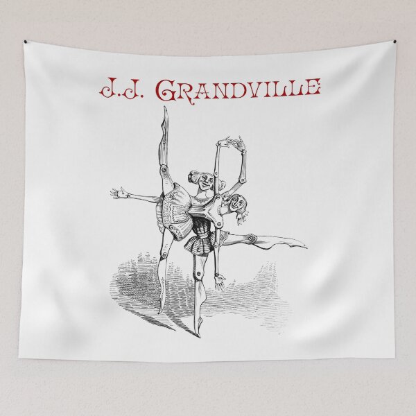 Item preview, Grandville Two Funny Marionettes Dance designed and sold by alexvas.