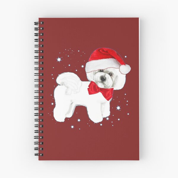 Item preview, Bichon Frise Santa Hat designed and sold by MagentaRose.