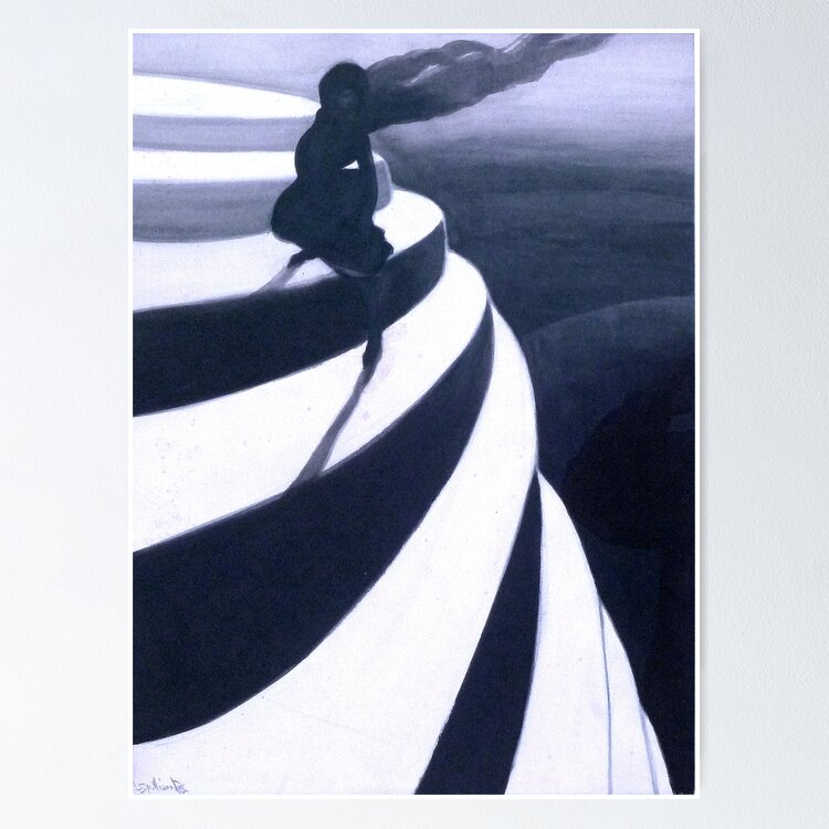 Leon Spilliaert　Vertiges et visions Vertigem, 1908 - Leon Spilliaert - WikiArt.org
