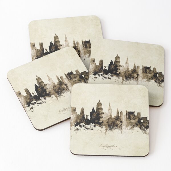 Item preview, Nottingham England Skyline designed and sold by ArtPrints.