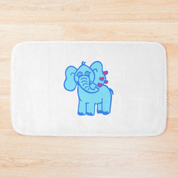 Item preview, Elephant sprays hearts designed and sold by SumuLee.