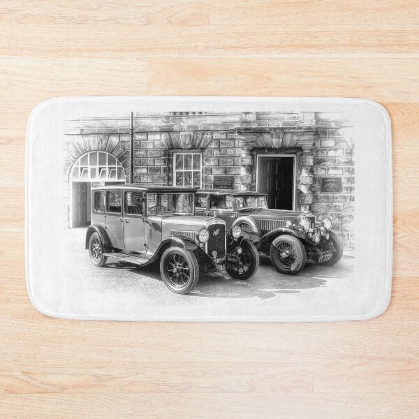 Item preview, Austin Six y Invicta Cars - blanco y negro designed and sold by Steve H Clark.