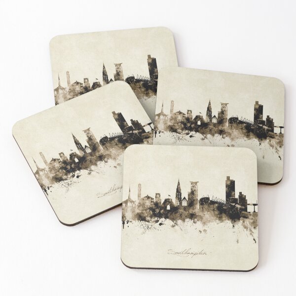 Item preview, Southampton England Skyline designed and sold by ArtPrints.