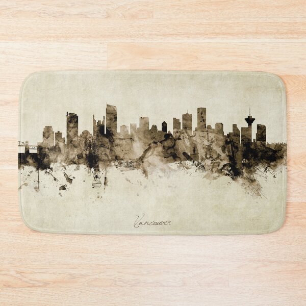 Artikelvorschau, Vancouver Canada Skyline entworfen und verkauft von ArtPrints.