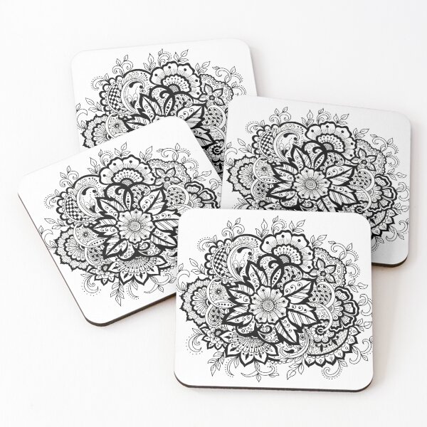 Item preview, Henna Flower designed and sold by edwardecho.