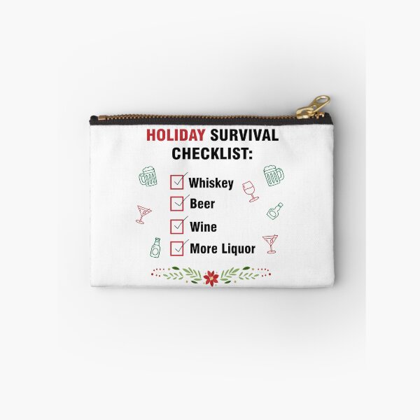 Item preview, HOLIDAY SURVIVAL CHECKLIST designed and sold by MallsD.